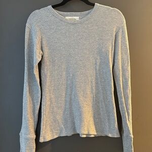 Roots Canada Thermal Waffle Knit Long Sleeve Top — Size Large/Medium